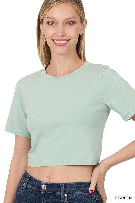 Jeran Cotton Crop Top Product Image