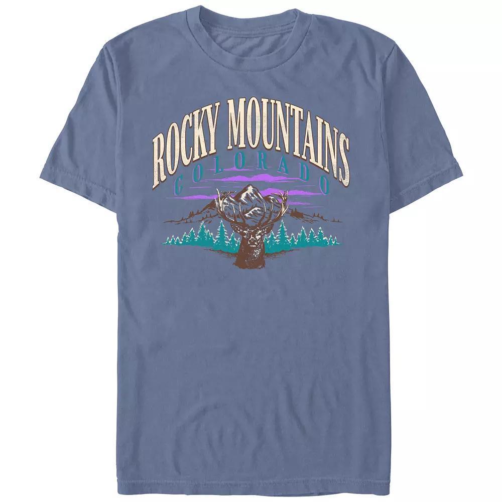 Men's Comfort Colors® Rocky Mountains Colorado Graphic Tee,  Product Image