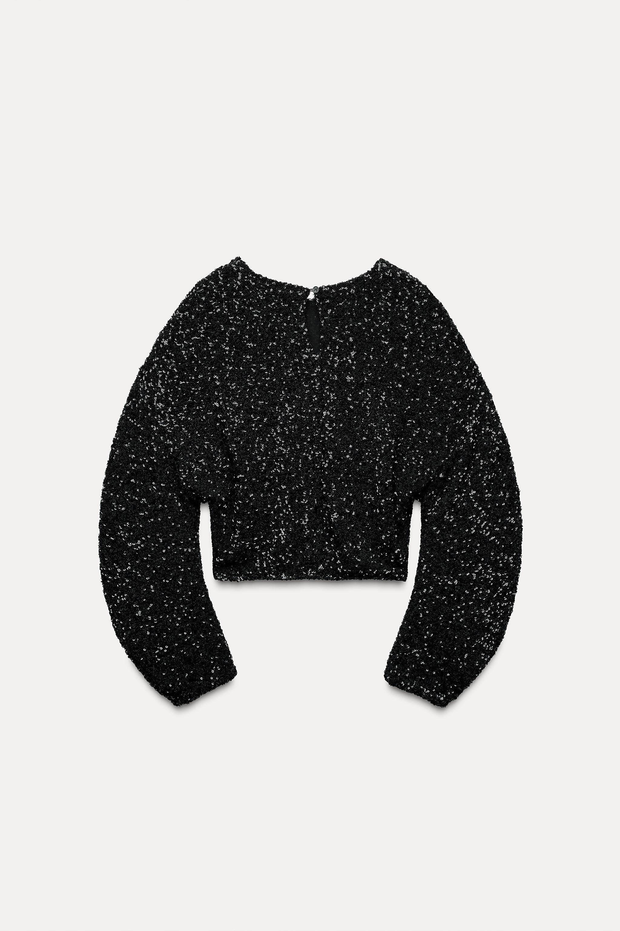 SEQUIN CROP TOP Product Image