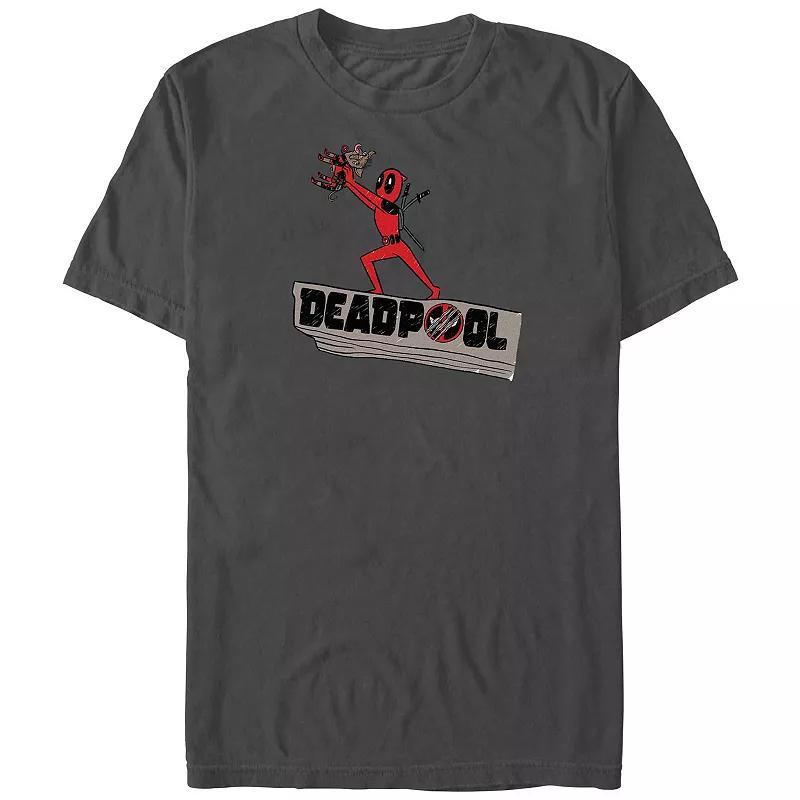 Men's Deadpool And Wolverine Hail Dog Graphic Tee,  Product Image