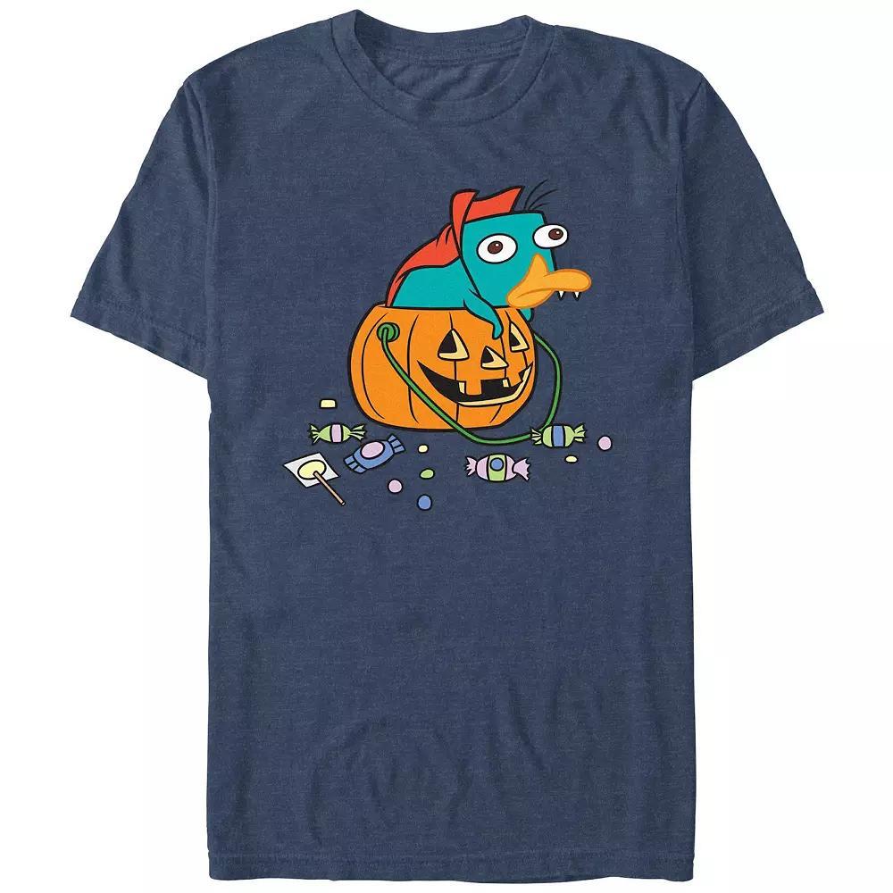 Men's Phineas And Ferb Perry Vampire Graphic Tee,  Product Image