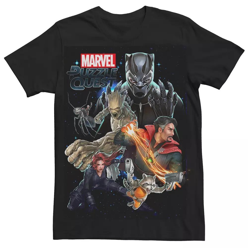 Men's Marvel Puzzle Quest Avengers Graphic Tee,  Product Image