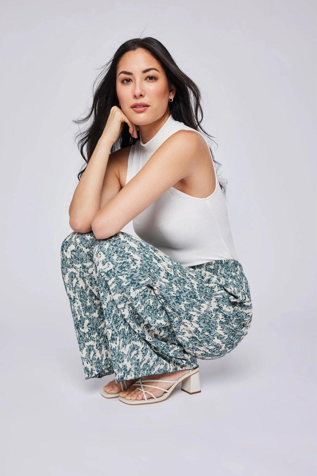 Rachelle Plisse Pants Product Image