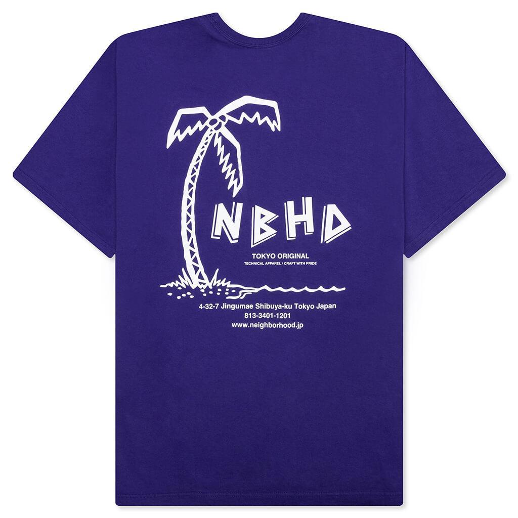 NH S/S Tee 6 - Blue Male Product Image