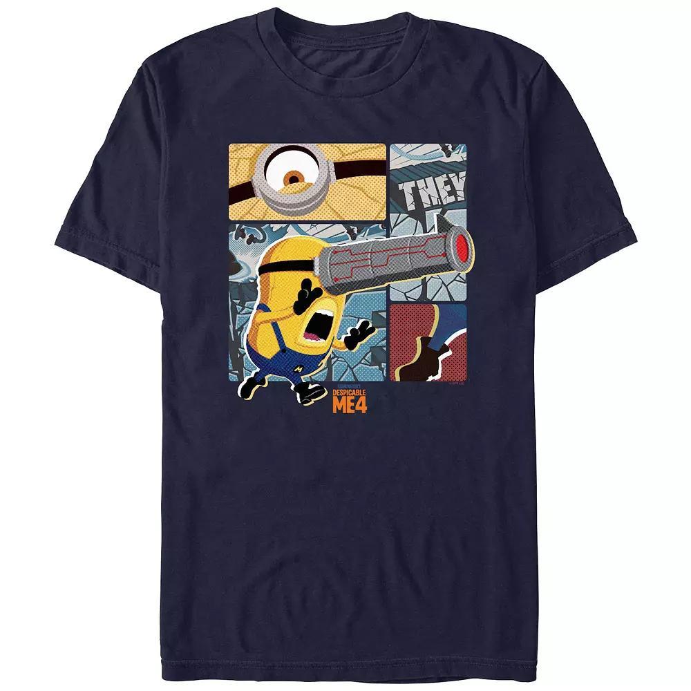 Men's Despicable Me 4 Telescopic Eye Graphic Tee,  Product Image