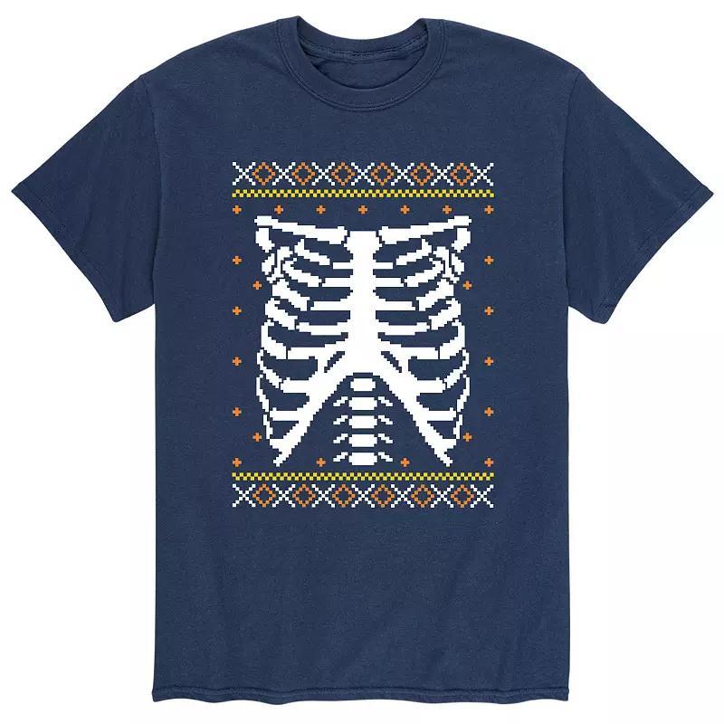 Mens Skeleton Chest Ugly Tee Product Image