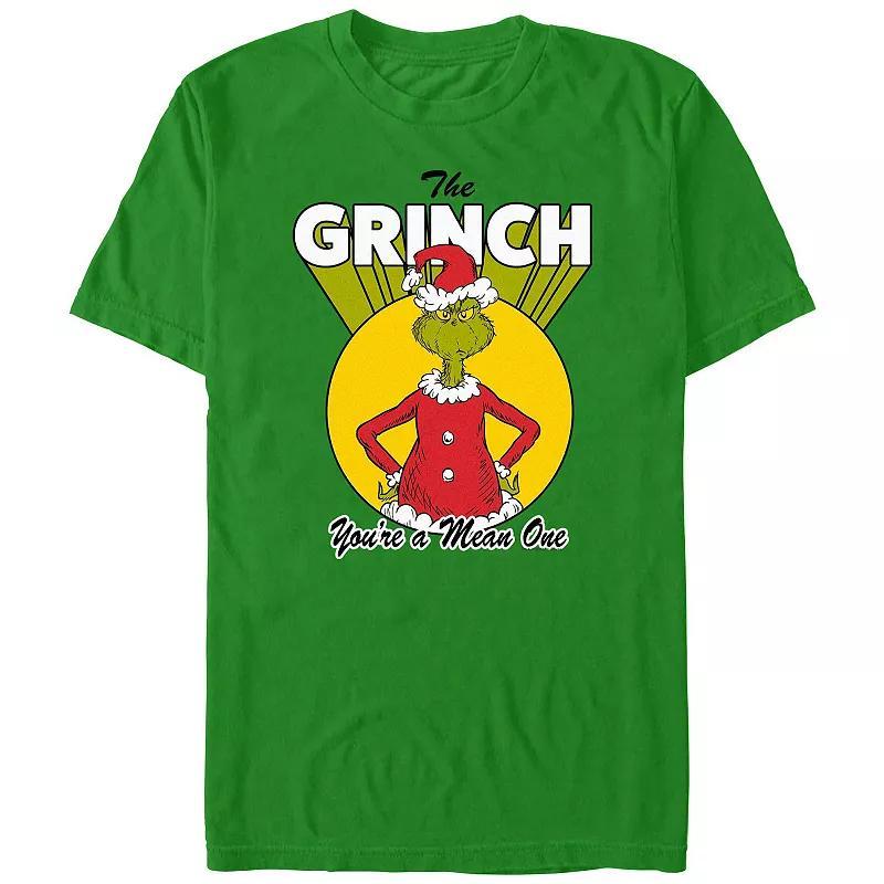 Men's Dr. Seuss The Grinch You're A Mean One Graphic Tee,  Product Image