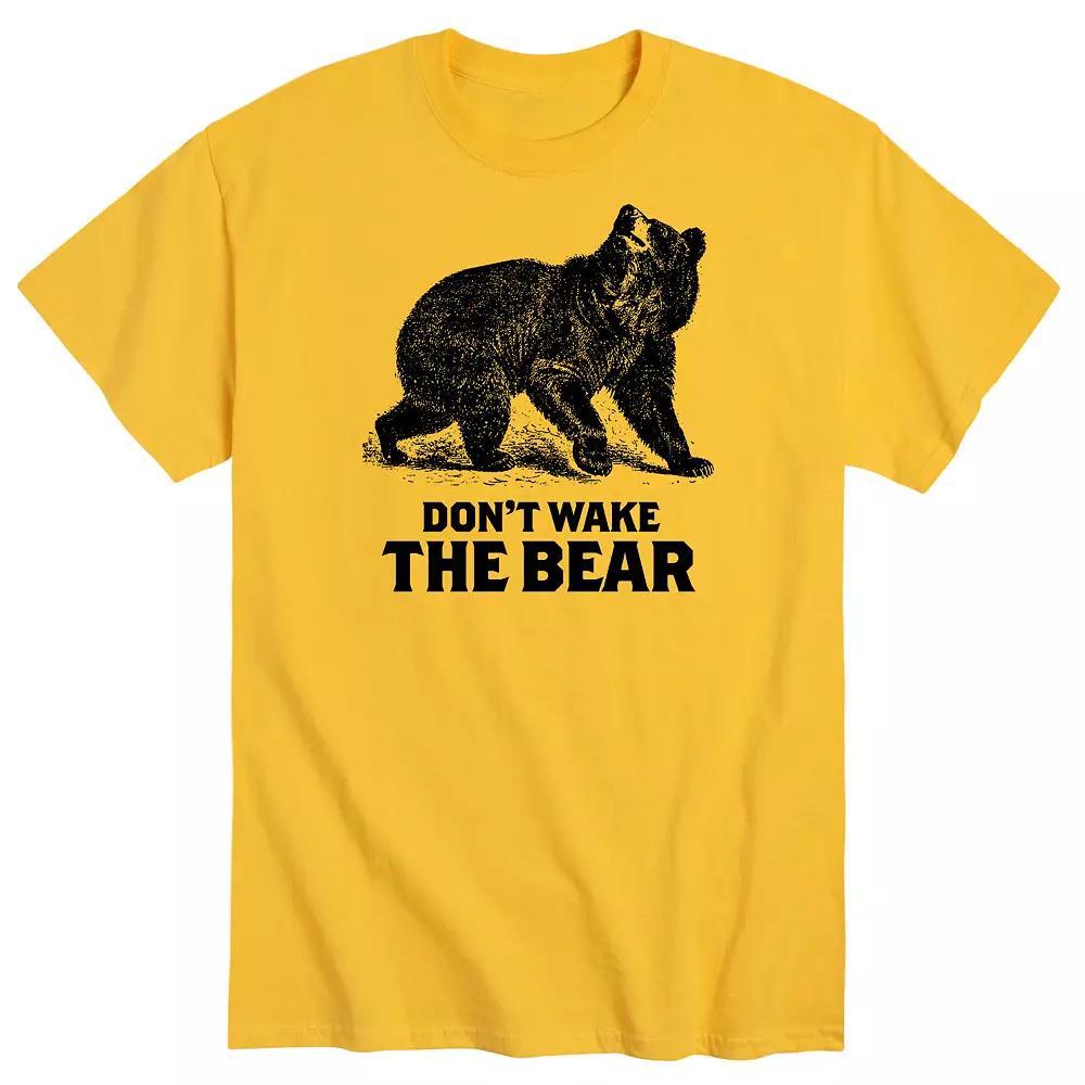 Men's Dont Wake The Bear Tee,  Product Image