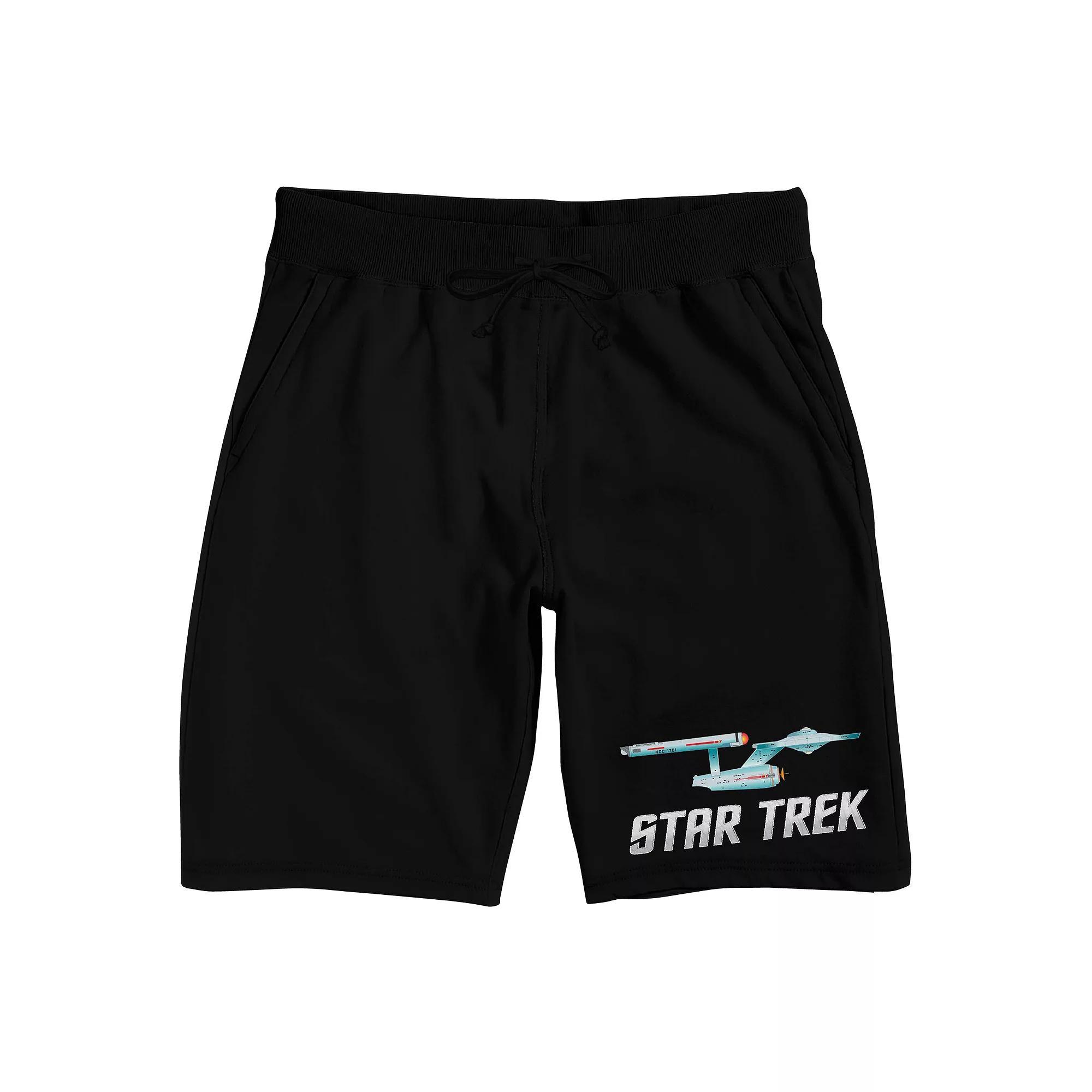 Men's Star Trek Next Generation Logo Pajama Shorts,  Product Image