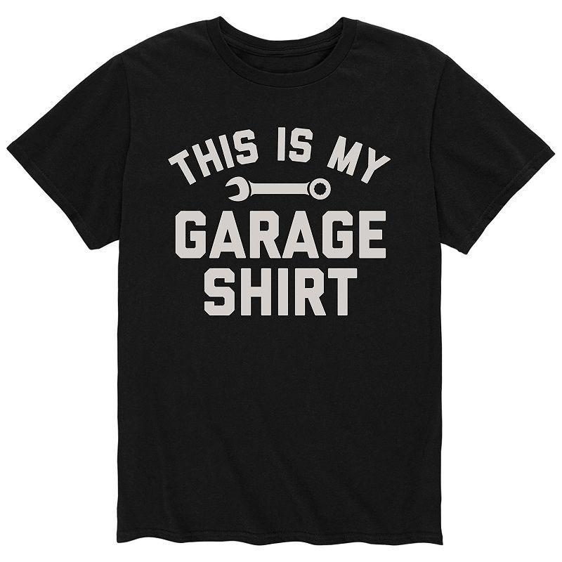 Men's This Is My Garage Tee, Size: Small, Grey Product Image