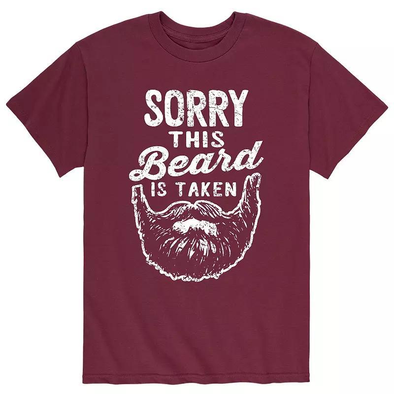 Men's "Sorry This Beard Is Taken" Tee,  Product Image