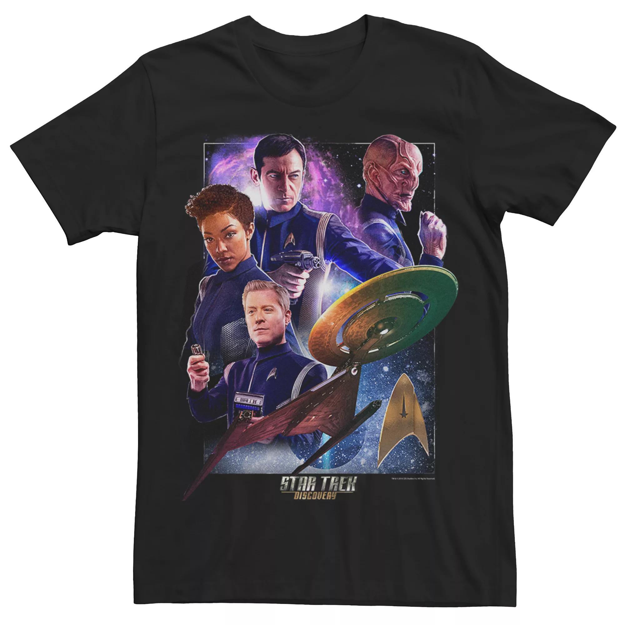 Men's Star Trek Discovery Group Shot Poster Tee,  Product Image