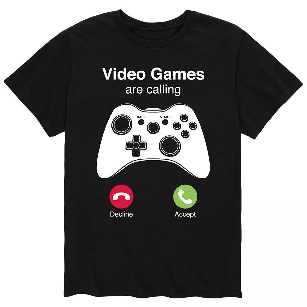 Men's Games Calling Controller Tee,  Product Image