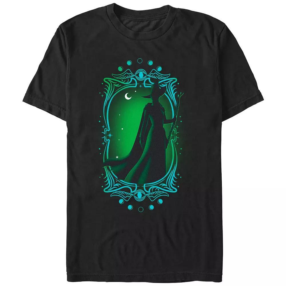 Men's Wicked Elphaba Framed Poster Graphic Tee, Size: XXL, Black Product Image