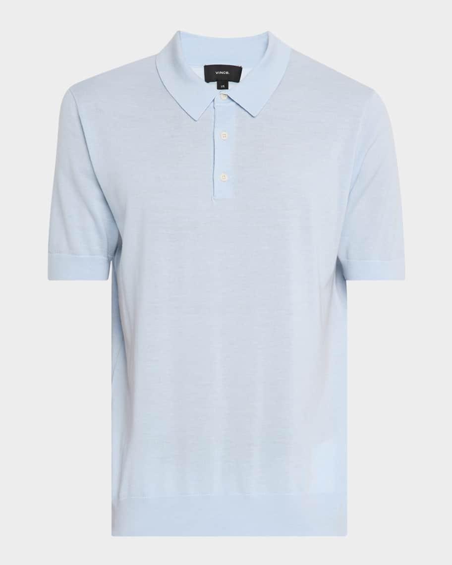 Men's Wool-Cashmere Polo Shirt Product Image