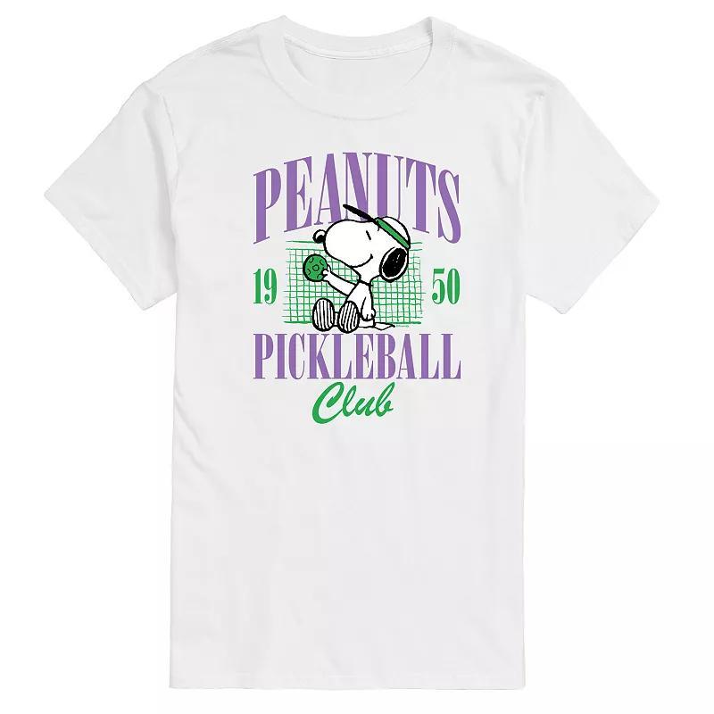 Big & Tall Peanuts Snoopy Pickleball Club Est. 1950 Graphic Tee, Men's,  Product Image