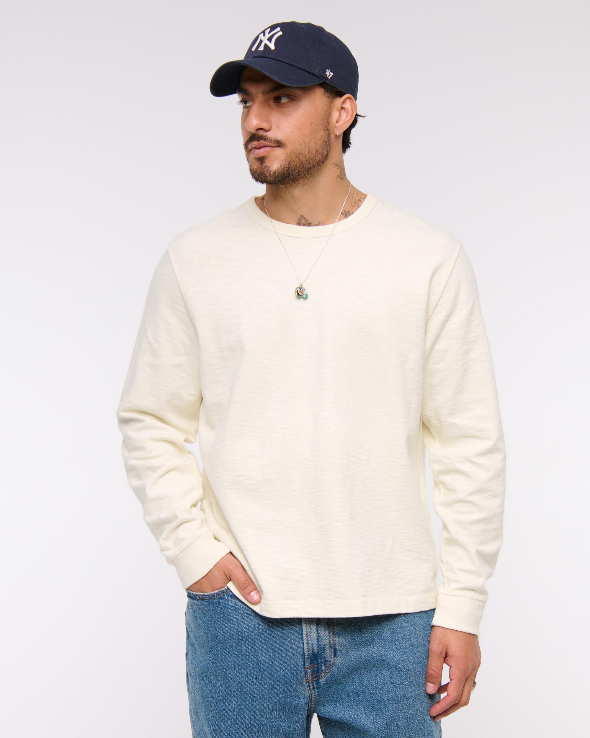 Long-Sleeve Premium Heavyweight Slub Tee Product Image