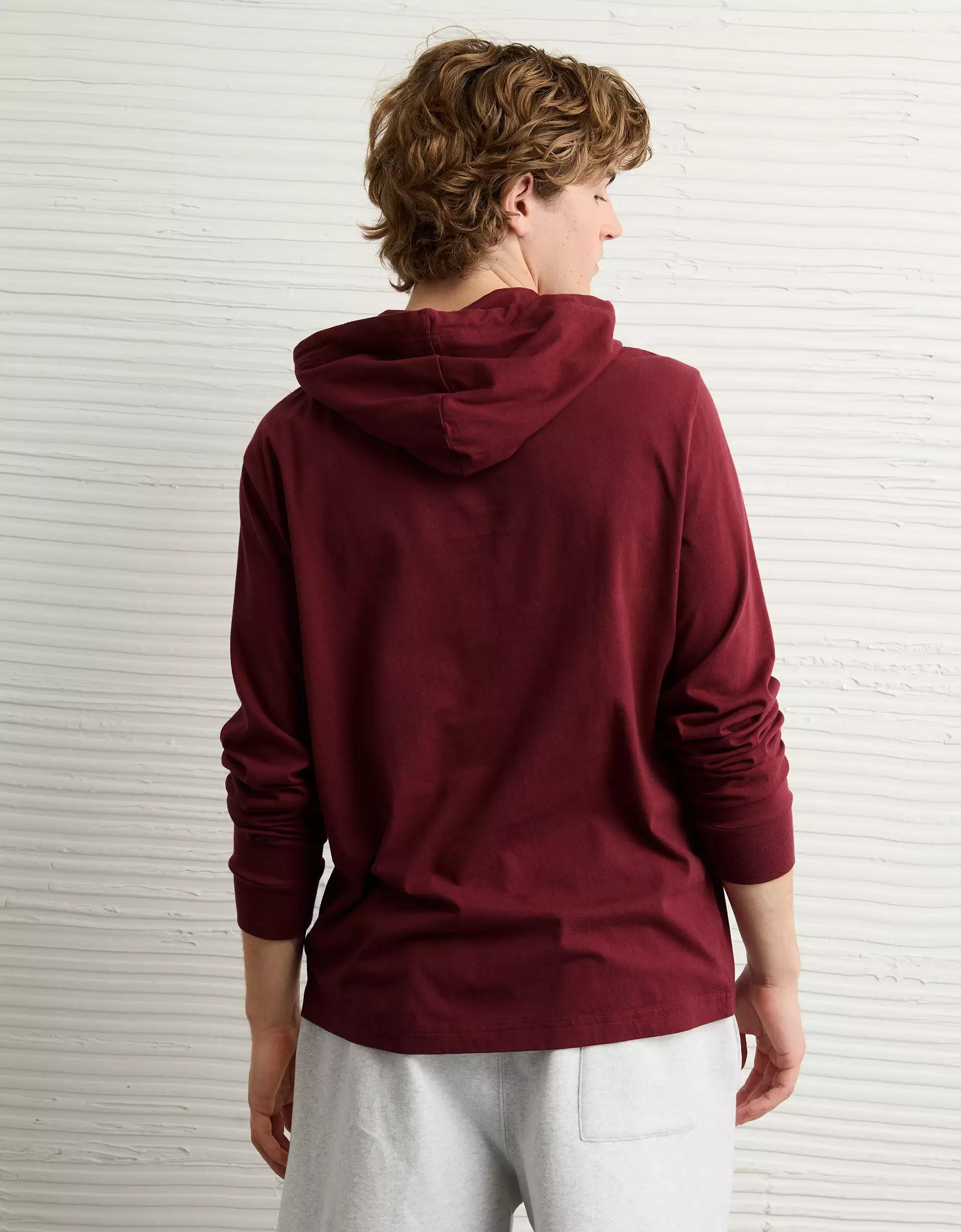 AE Icon Logo Graphic Hoodie T-Shirt Product Image