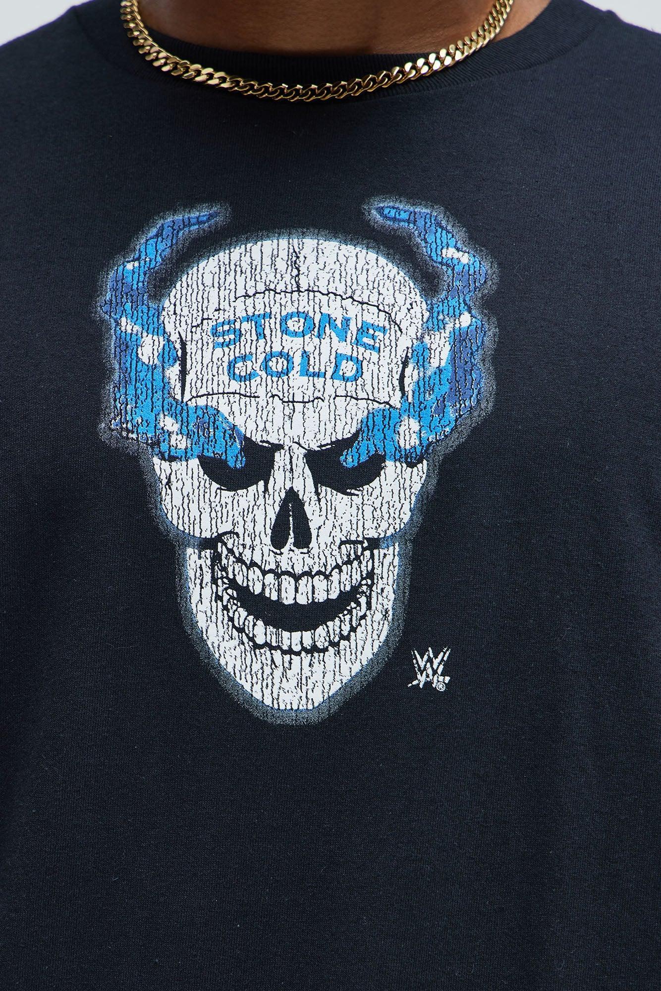 WWE And That's The Bottom Line 'cause Stone Cold Said So Short Sleeve Tee - Black Product Image