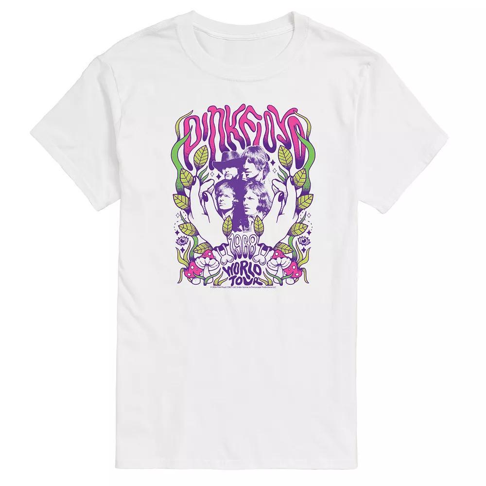 Big & Tall Pink Floyd World Tour 1968 Graphic Tee, Men's,  Product Image