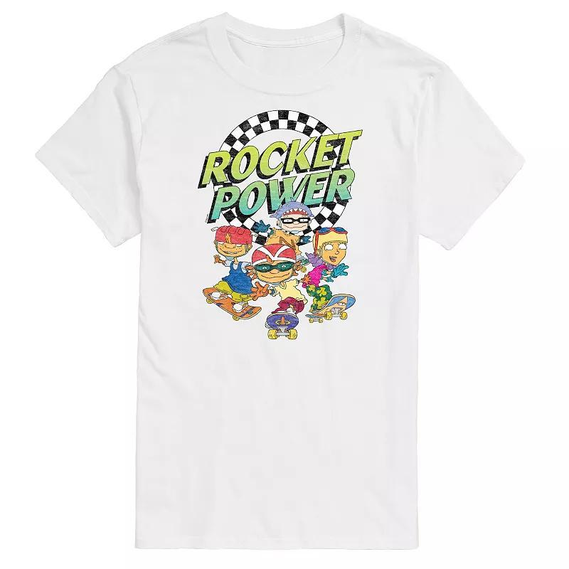 Men's Nickelodeon Rocket Power Skating Graphic Tee, Size: Small, Beige Product Image