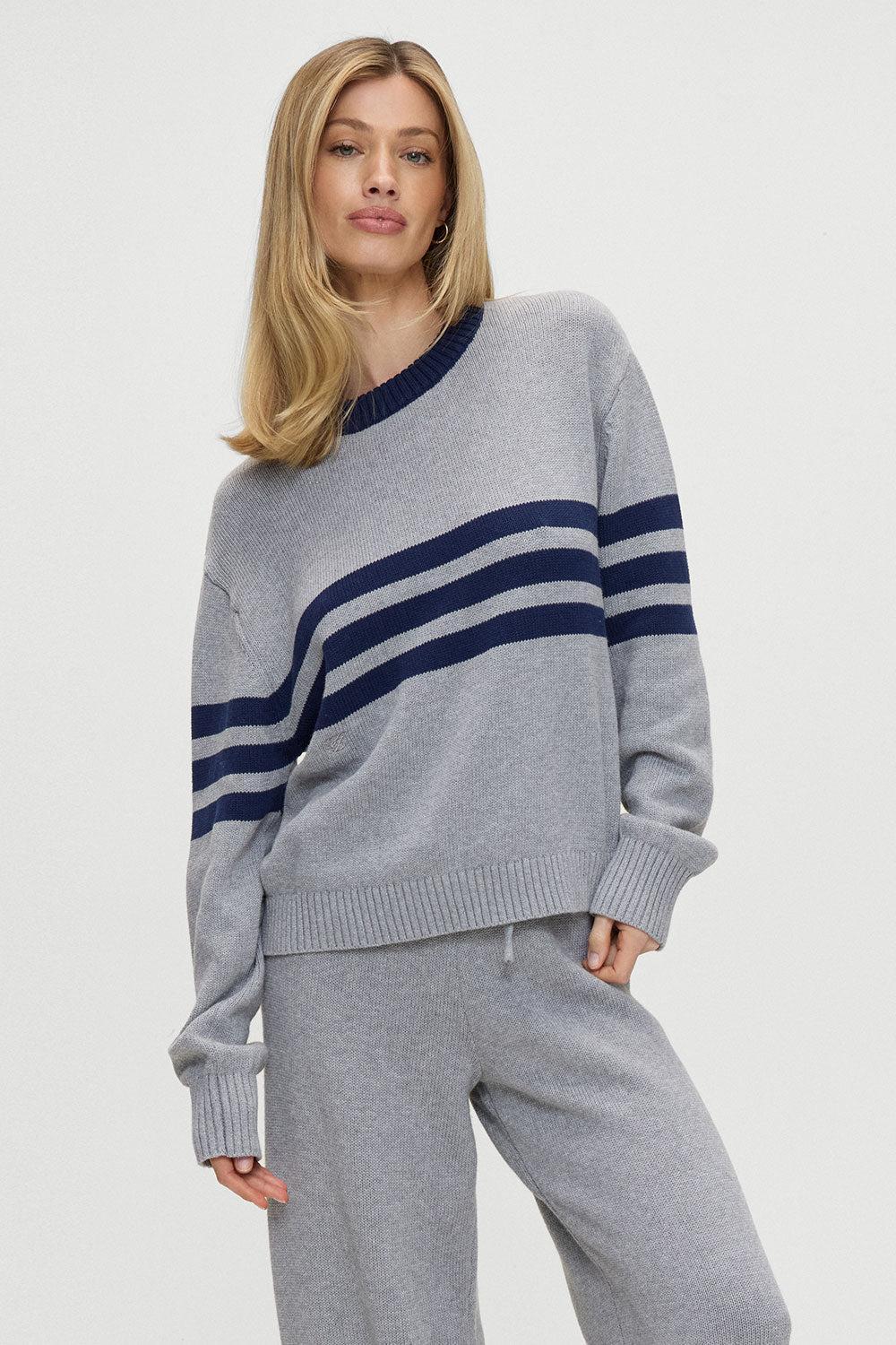 Kip Oversized Crewneck Sweater - Rain Cloud Product Image