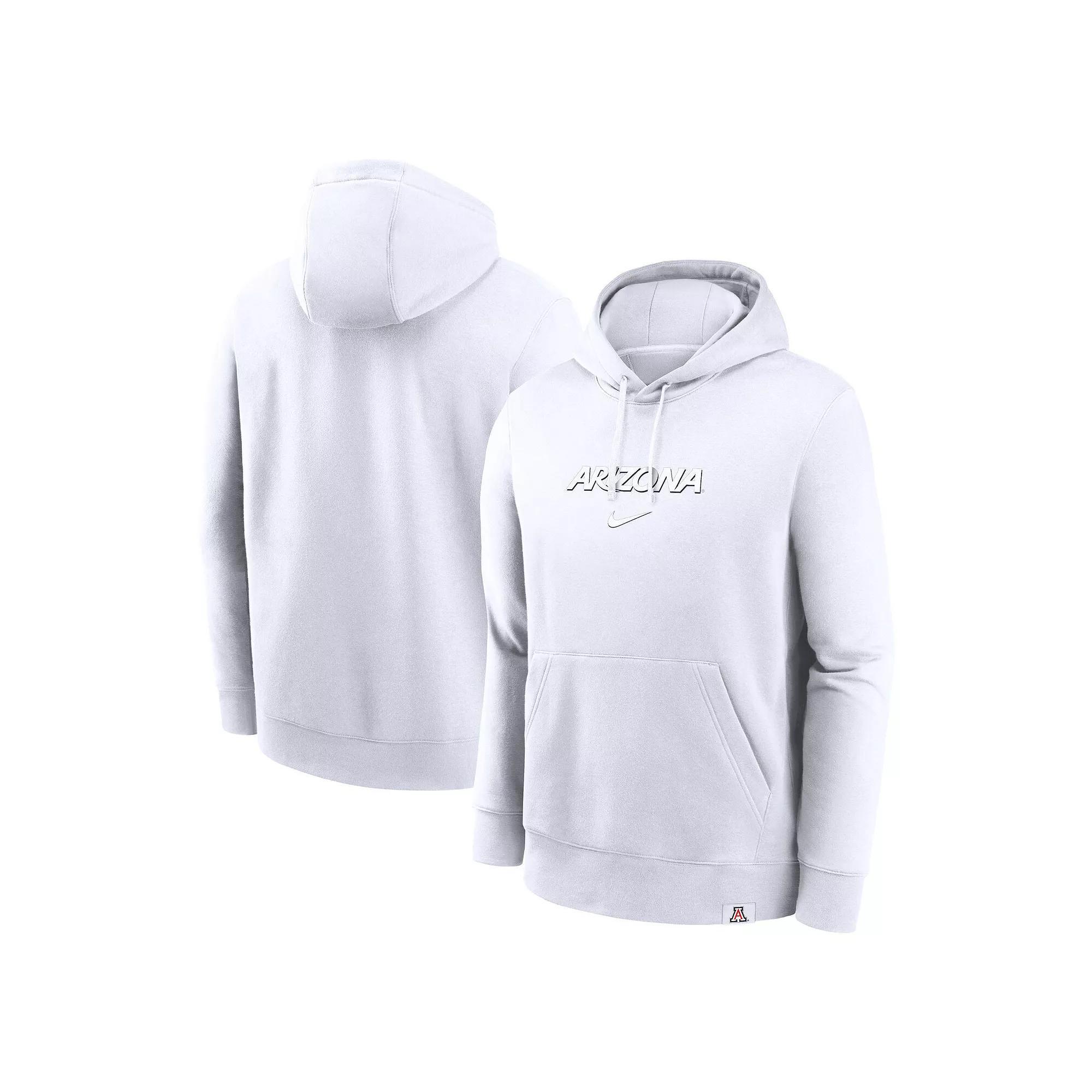 West Virginia Mountaineers Statement Wordmark Lockup Heavyweight Nike Men's College Pullover Hoodie Product Image