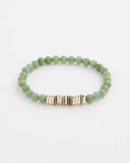 Olive Jade Hero Stretch Bracelet Product Image