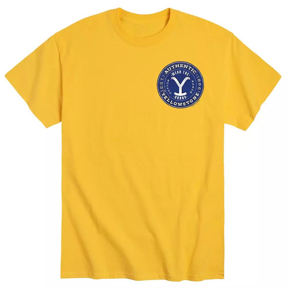 Men's Yellowstone Authenic Tee, Size: XXL Product Image