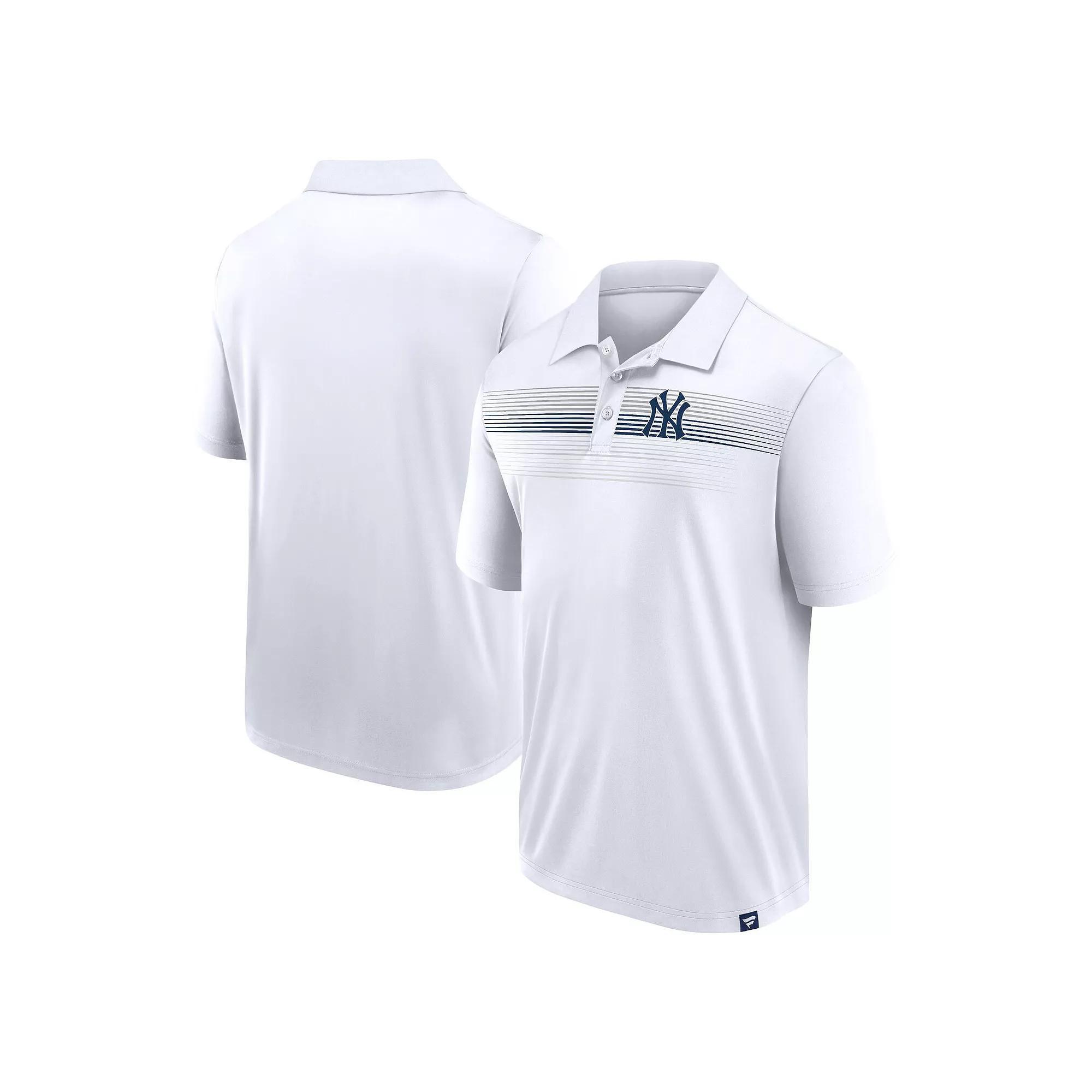 Men's Fanatics White New York Mets Victory For Us Interlock Polo,  Product Image