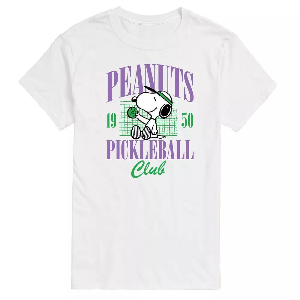 Big & Tall Peanuts Snoopy Pickleball Club Est. 1950 Graphic Tee, Men's,  Product Image