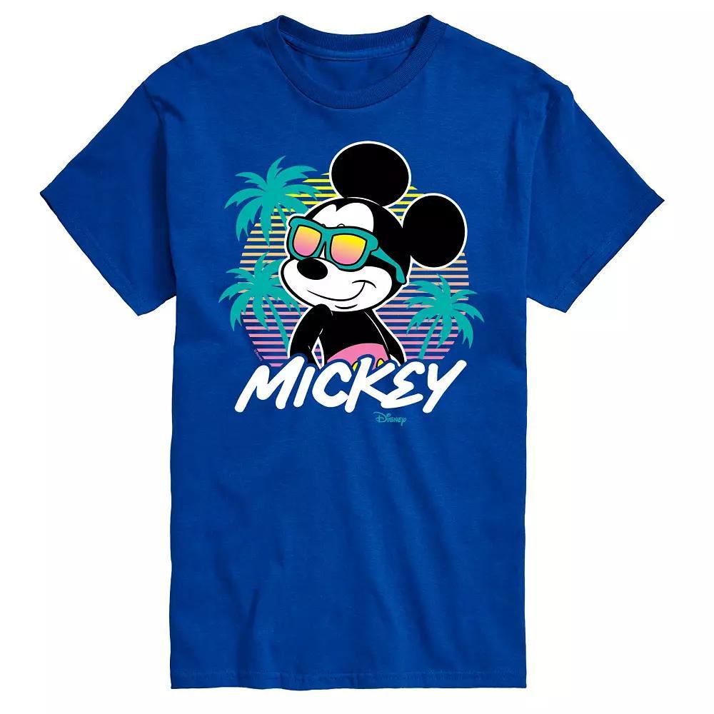 Disney's Mickey Mouse Big & Tall Sunset Graphic Tee, Men's,  Product Image