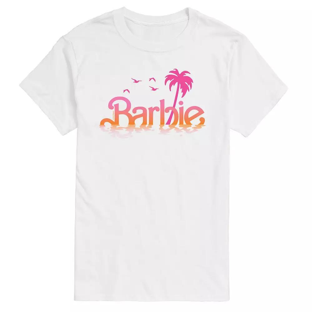Big & Tall Barbie® Logo Water Reflection Graphic Tee, Men's,  Product Image