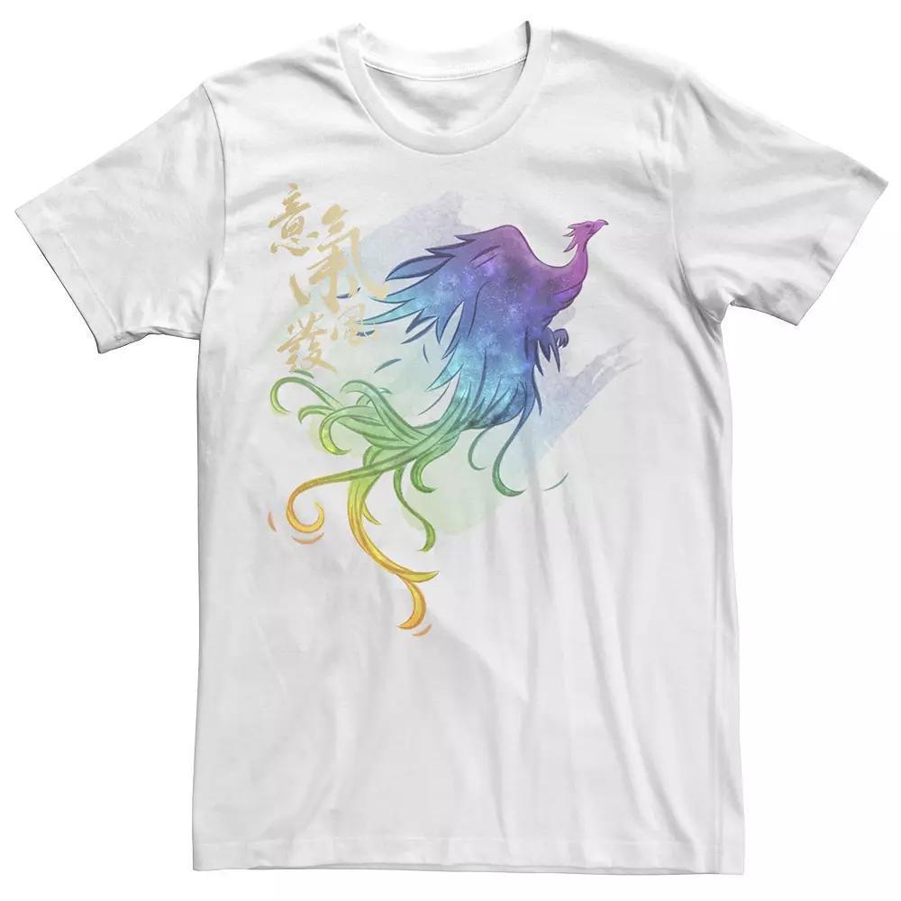 Disney's Mulan Live Action Phoenix Watercolor Men's Tee,  Product Image