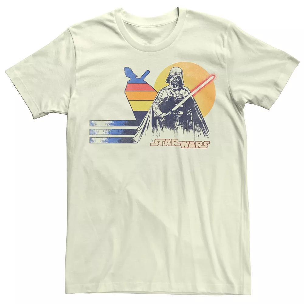 Men's Star Wars Rebel Vader Rainbow Sunset Tee,  Product Image