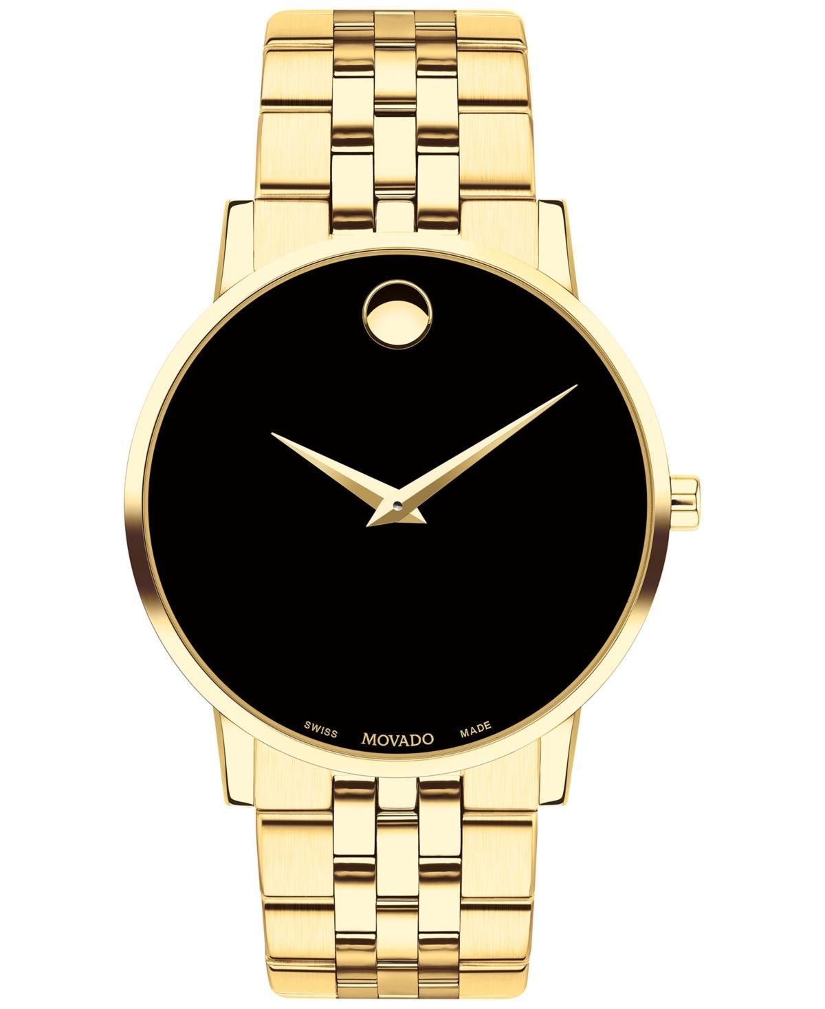 Movado Museum Classic Gold-Toned Link Bracelet Watch - Gold Product Image