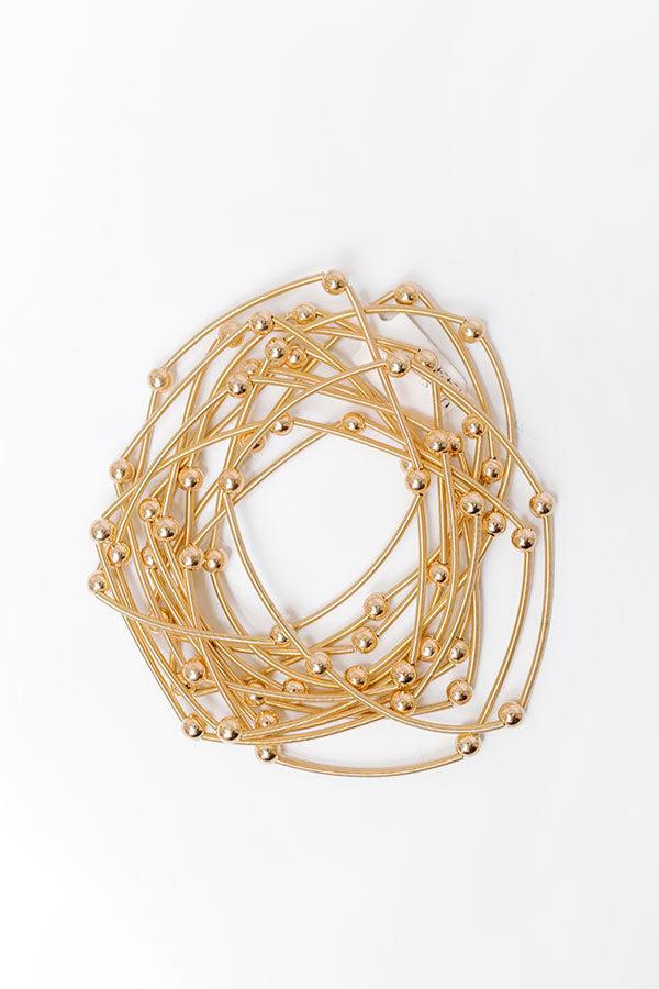 Golden Hour Stretch Bracelet Set Product Image