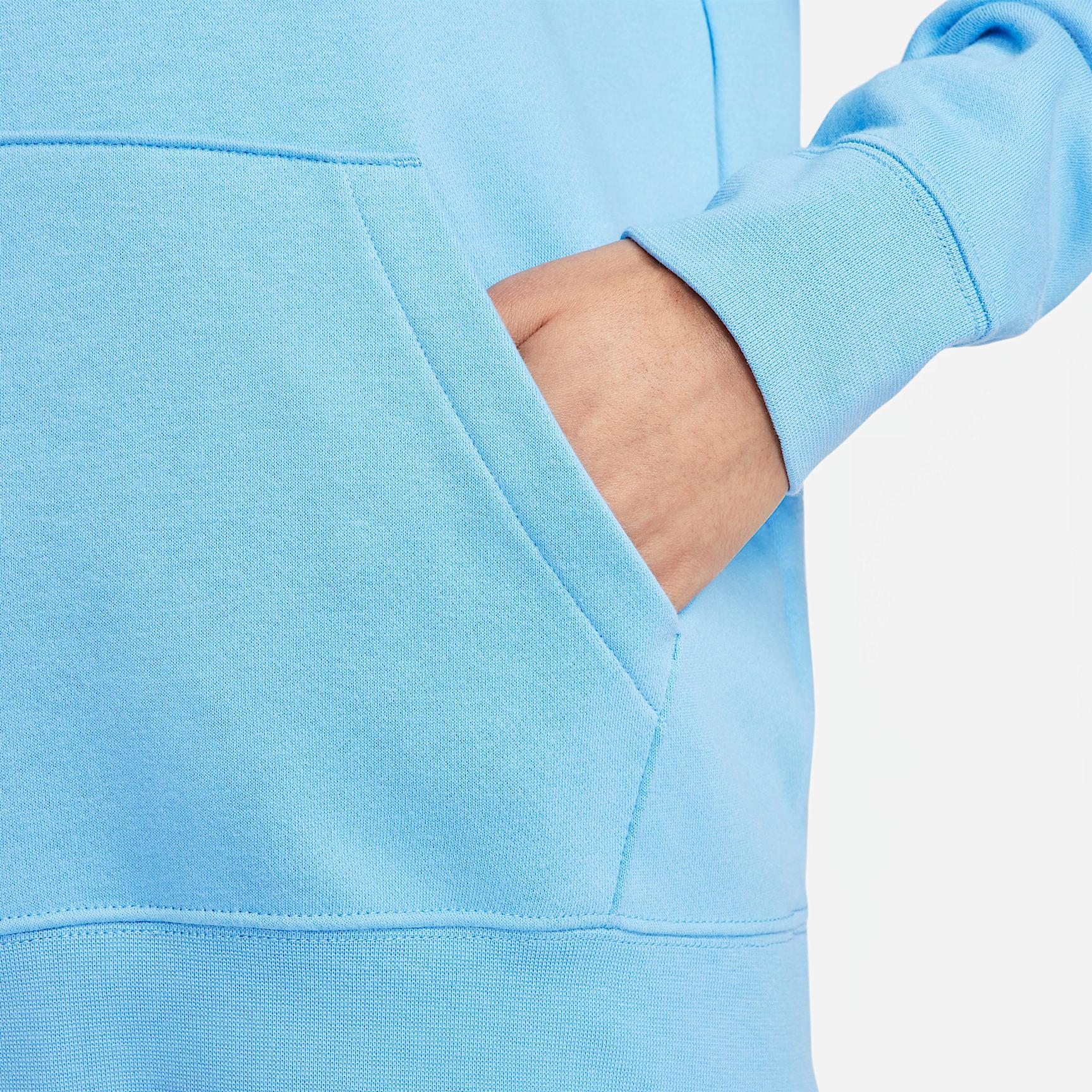 Womens Nike Sportswear Club Fleece Pullover Hoodie | DQ5793-010 Product Image