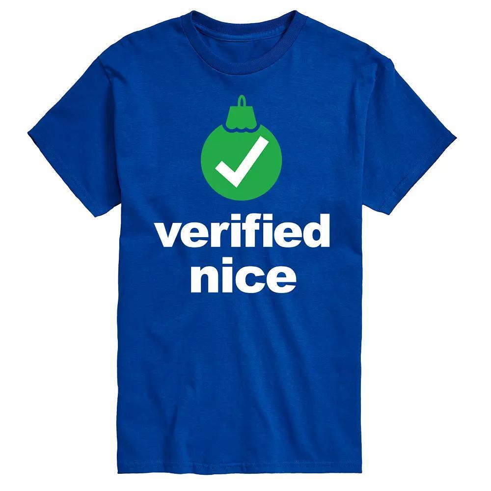 Big & Tall Verified Nice Graphic Tee, Men's,  Product Image