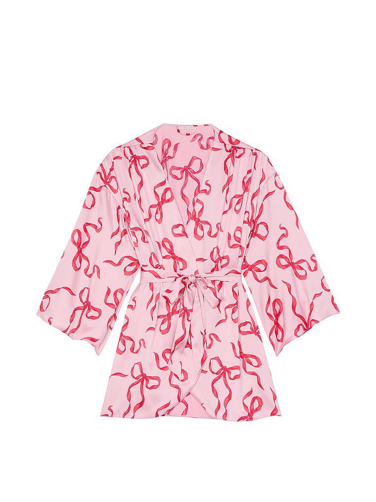 Satin Short Robe Product Image