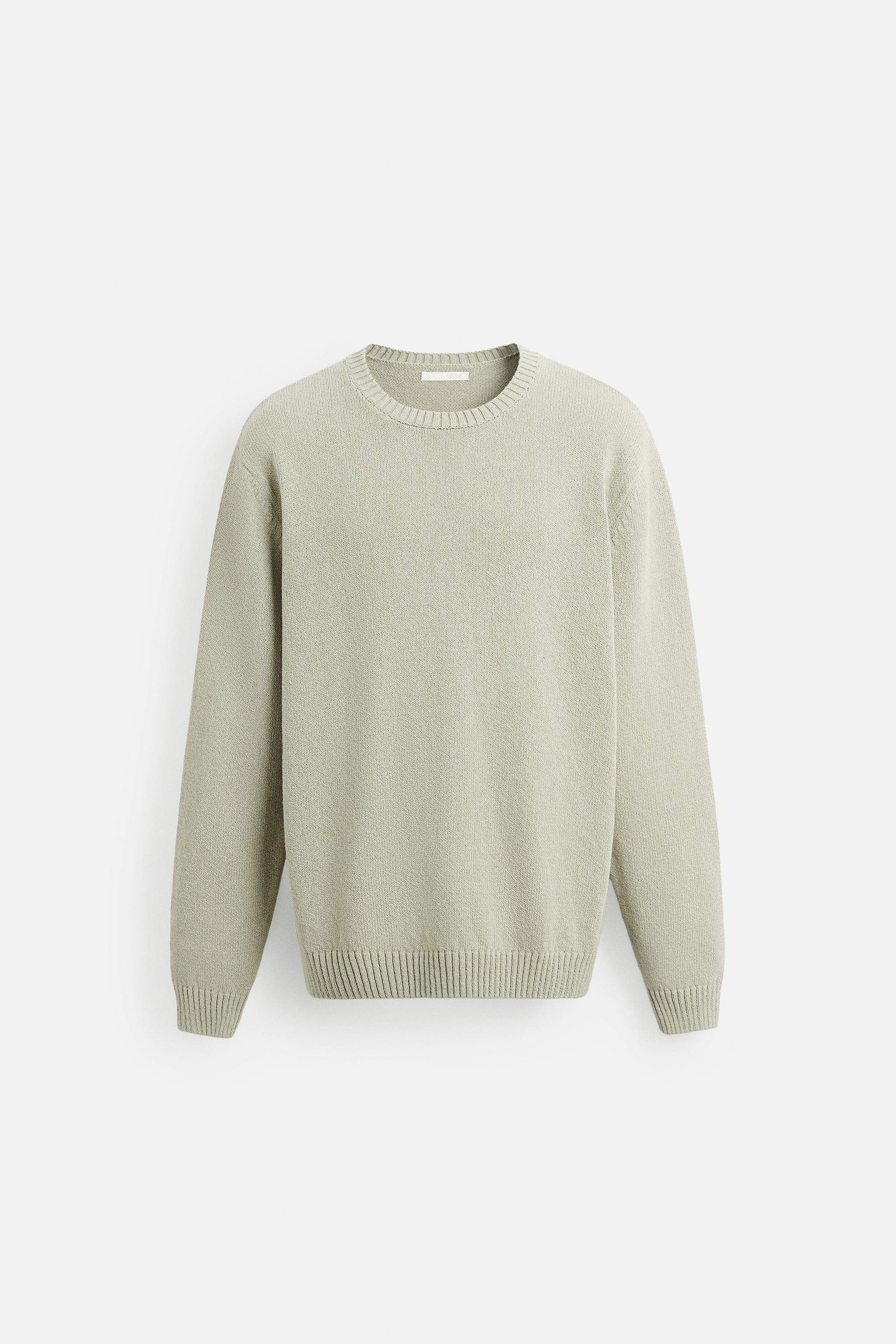 TEXTURED COTTON SWEATER Product Image