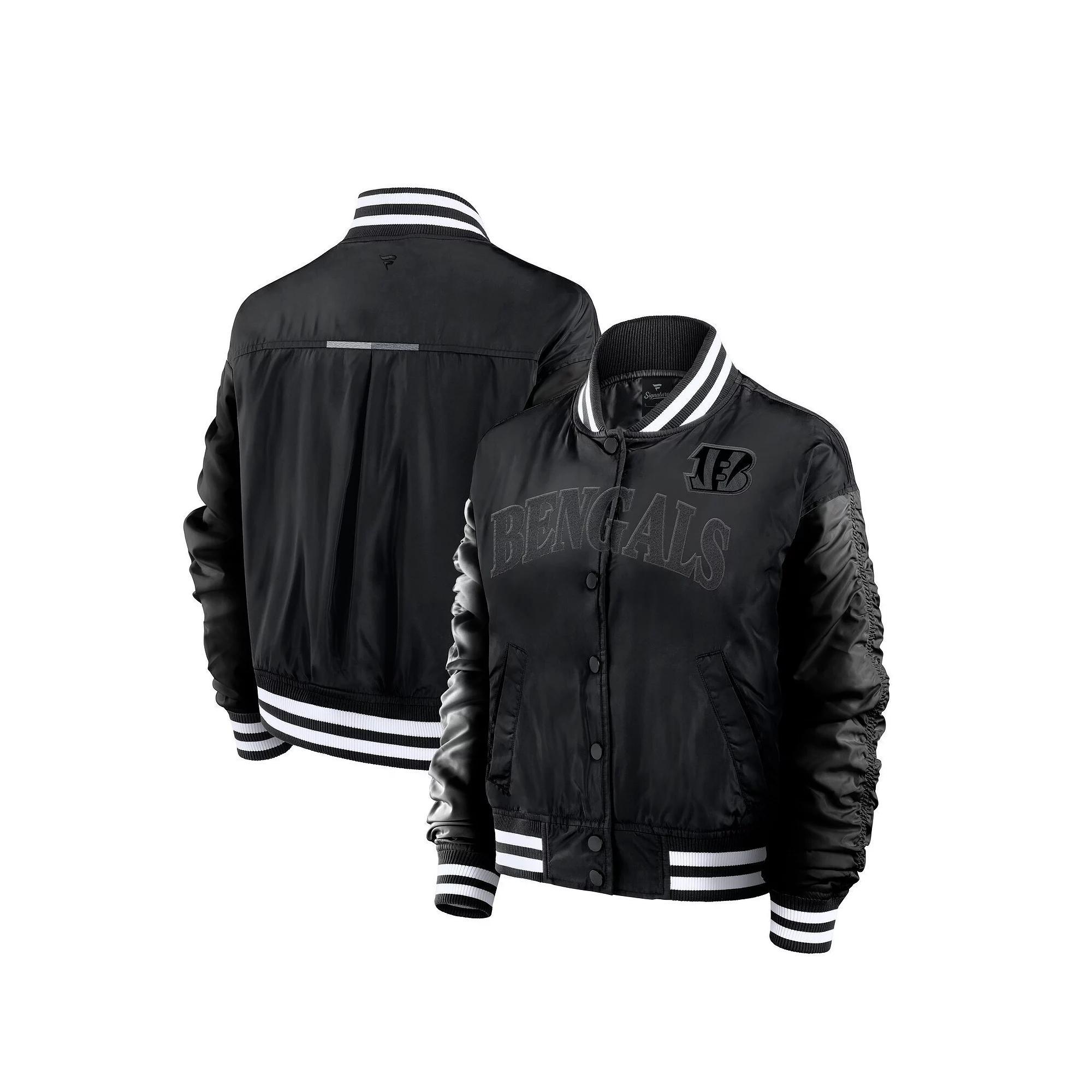 Womens Fanatics Cincinnati Bengals Elements Wave Full-Snap Jacket Product Image