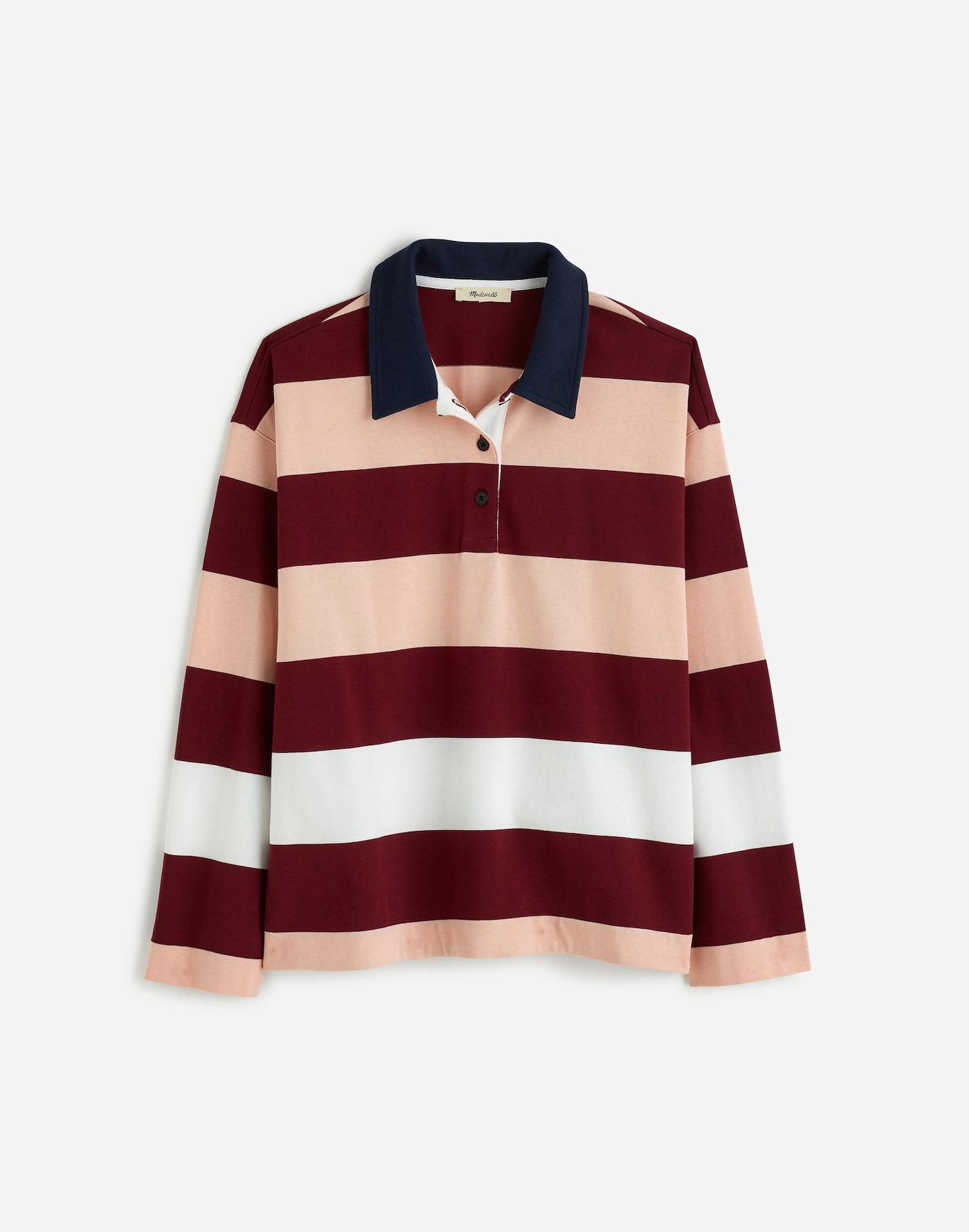 Rugby Long-Sleeve Polo Shirt Product Image