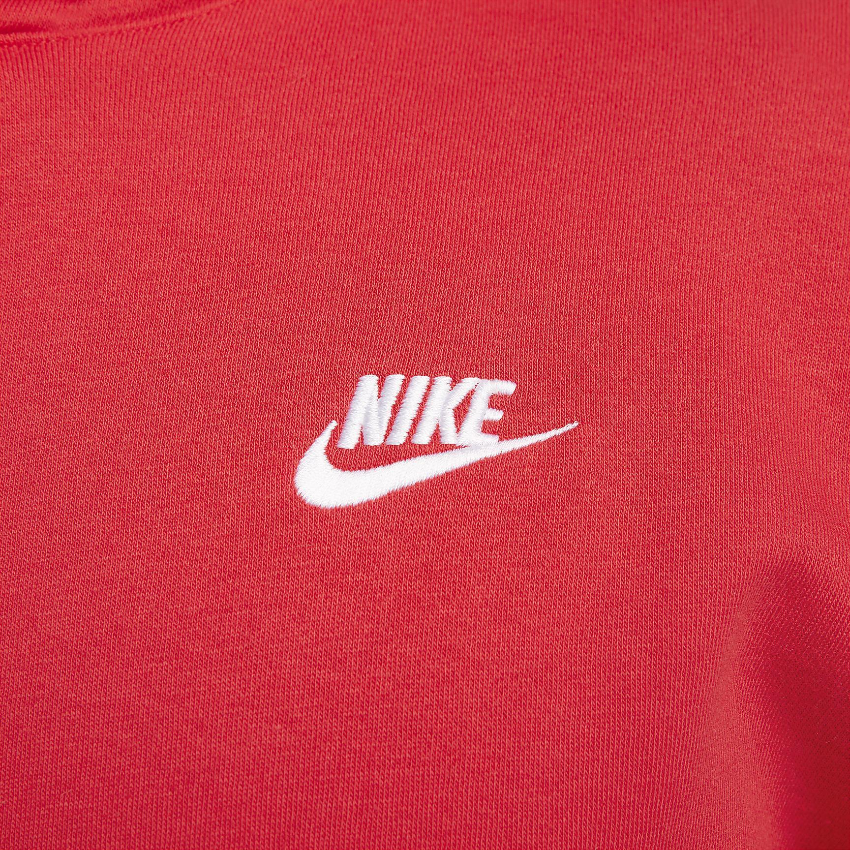 Mens Nike Sportswear Club Fleece Pullover Hoodie | BV2654-100 Product Image