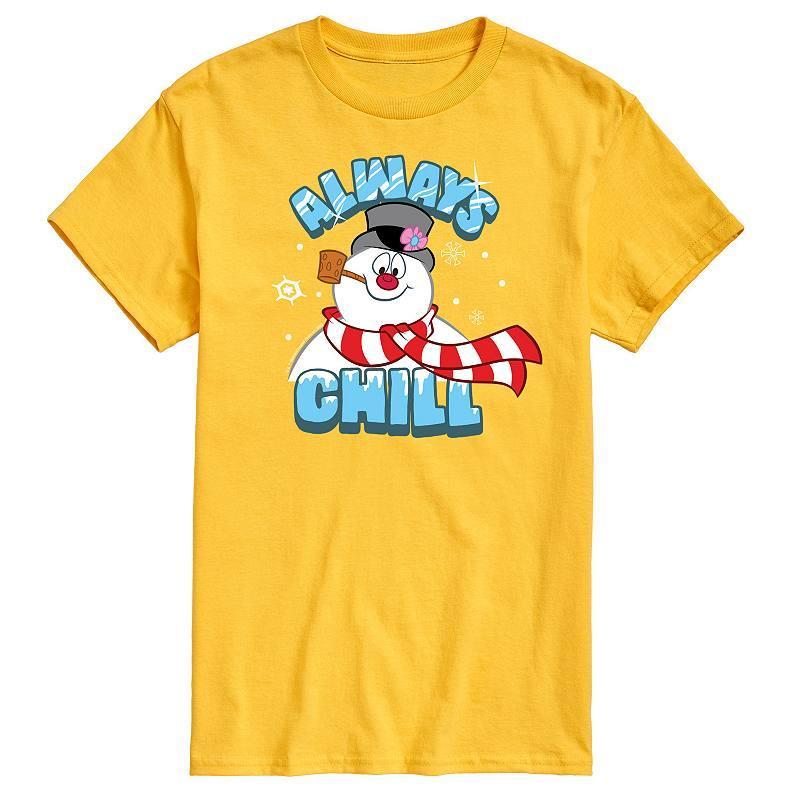 Big & Tall Frosty The Snowman Frosty Always Chill Graphic Tee, Men's, Size: 3XL Tall, Blue Product Image