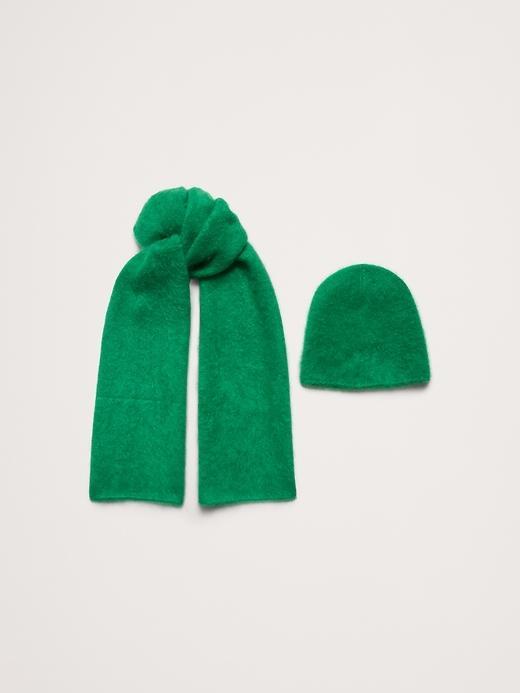 Brushed Wool-Cashmere Beanie Product Image