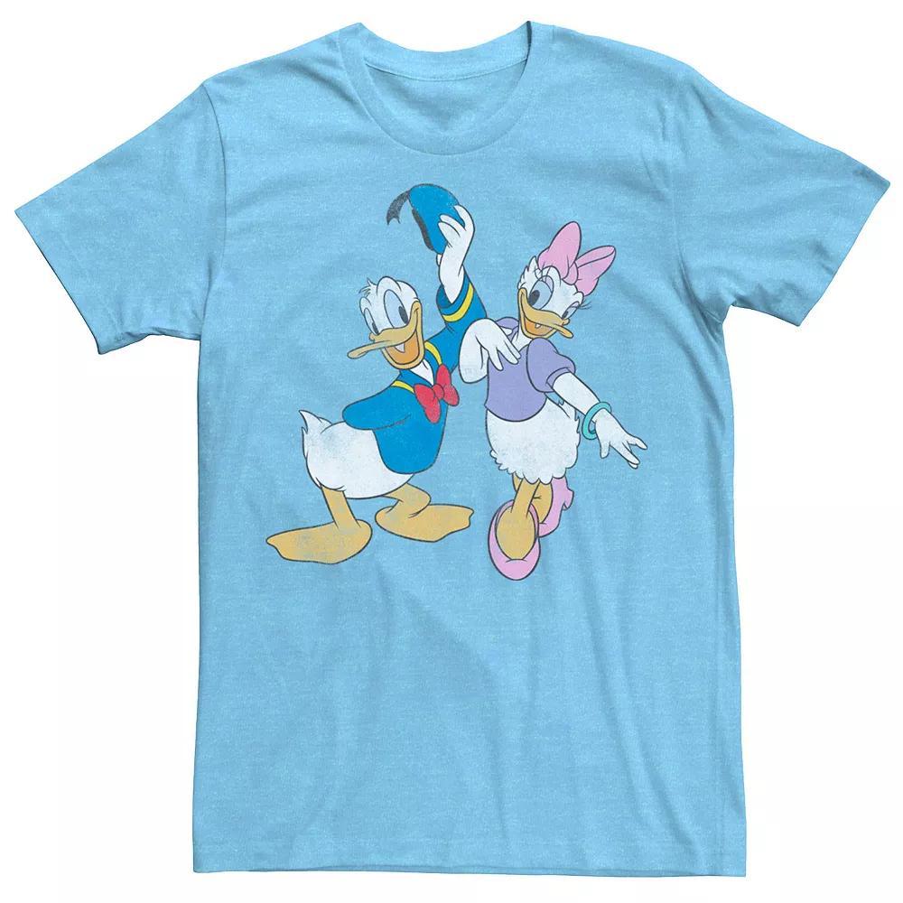 Men's Disney Mickey & Friends Donald & Daisy Distressed Tee,  Product Image
