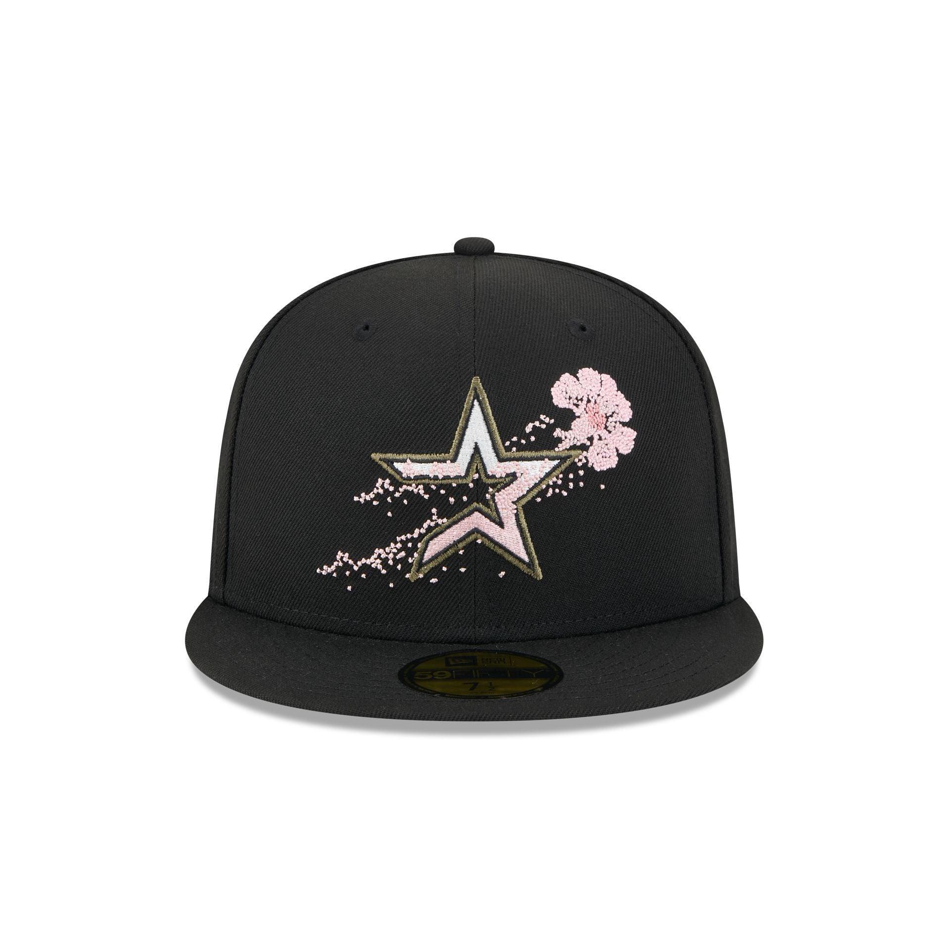 Houston Astros Dotted Floral 59FIFTY Fitted Hat Male Product Image