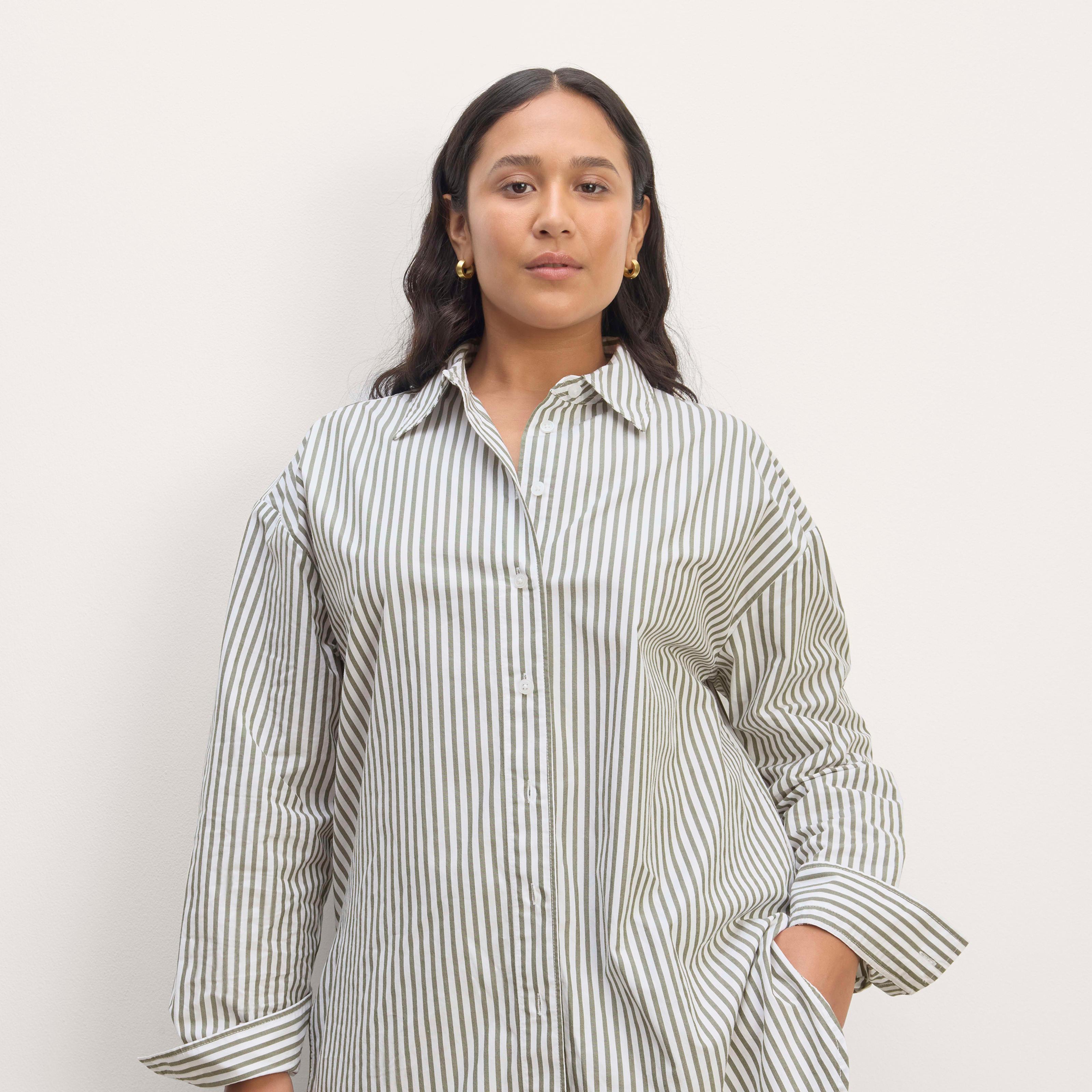 The Supima® Cotton Boyfriend Shirt Product Image