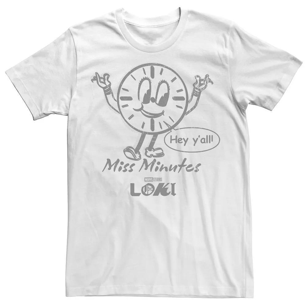 Men's Marvel Loki Miss Minutes Outline Tee,  Product Image